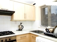 A new clean Kitchen at Manor Road Cottage