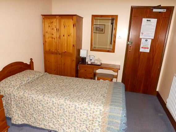 Single rooms at Cottage Guest House provide privacy