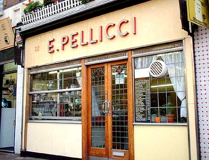 E Pellici, London