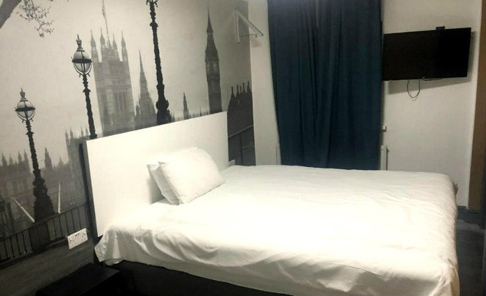 A double room at Barking Park Hotel