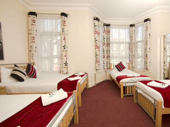 Rooms are simple but clean at Golden Strand Hotel