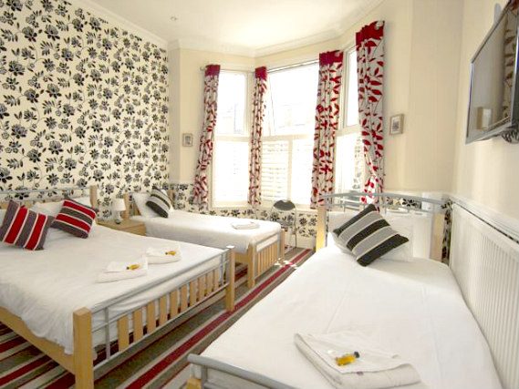 Quad rooms at Golden Strand Hotel are the ideal choice for groups of friends or families