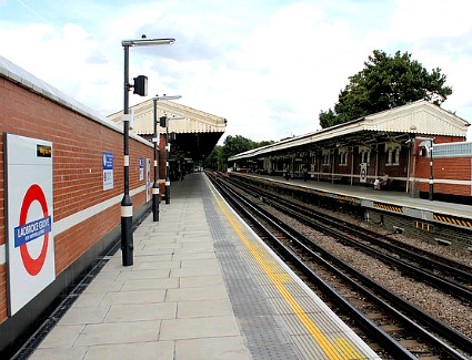 Ladbroke Grove Tube Station, London