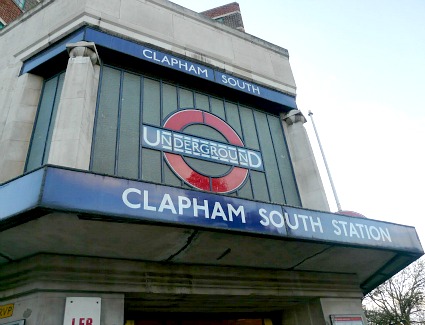 Clapham South Tube Station, London