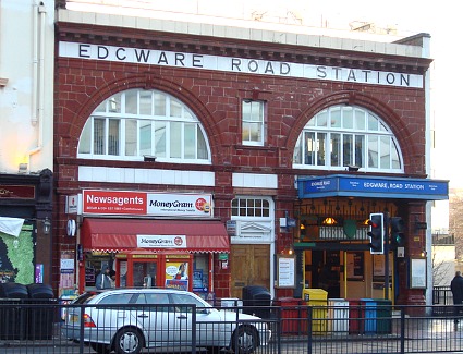 Edgware Road Bakerloo Tube Station, London