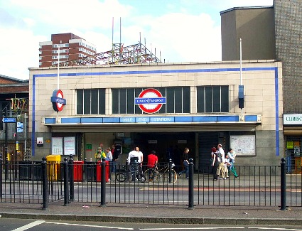 Mile End Tube Station, London