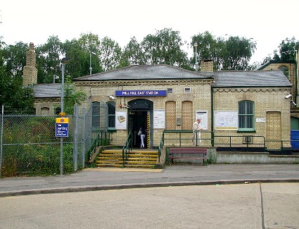 Mill Hill East Tube Station, London