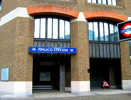 Pimlico Tube Station, London