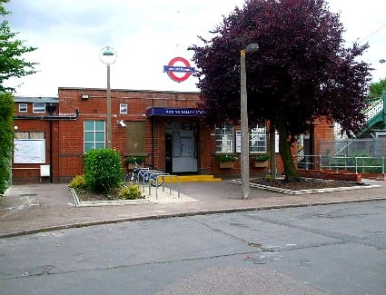 Roding Valley Tube Station, London