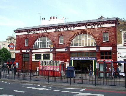 Mornington Crescent Tube Station, London