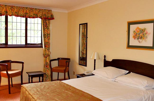 Get a good night's sleep in your comfortable room at The Devils Punchbowl Hotel