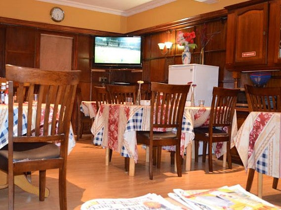 A place to eat at Twickenham Guest House