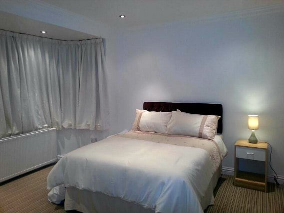 A typical room at Apple House Wembley