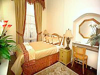 A typical double room at Piccolino Hotel