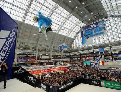 Ski and Snowboard Show at Earls Court Exhibition Centre, London