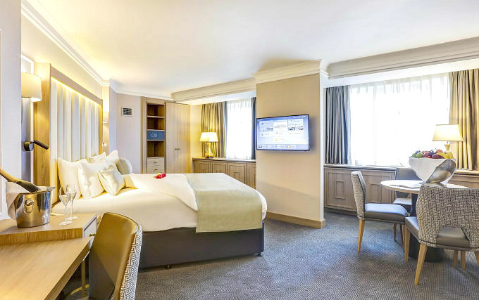 A typical double room at Danubius Hotel Regents Park
