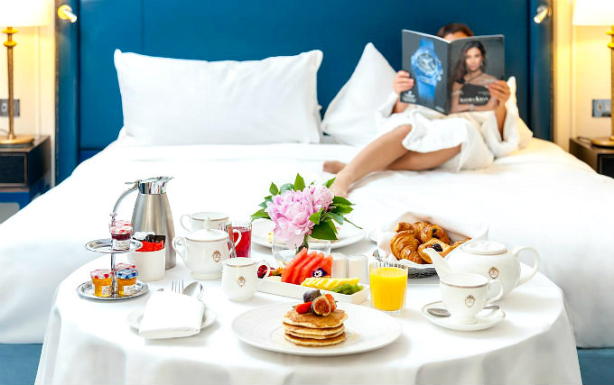 Enjoy a great breakfast at The Waldorf Hilton London