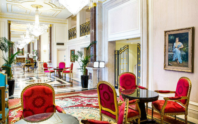 Living Room at Bentley Hotel London