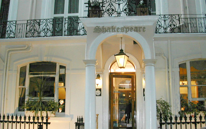 An exterior view of Shakespeare Hotel London