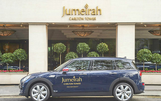 An exterior view of Jumeirah Carlton Tower