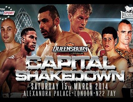 Queensbury Boxing Capital Shakedown, London