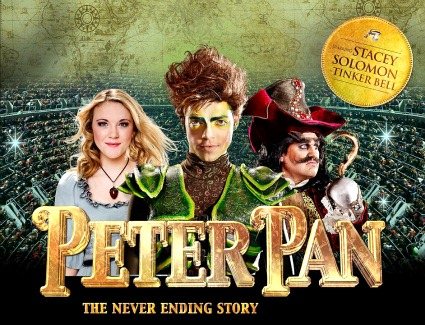 Peter Pan The Never Ending Story World Arena Tour, London