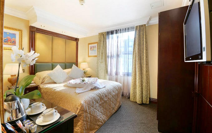 A comfortable double room at The Premier Notting Hill
