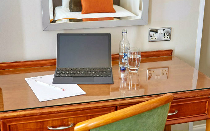 Stay in touch online with modern computers and LCD screens at Thistle Lancaster Gate