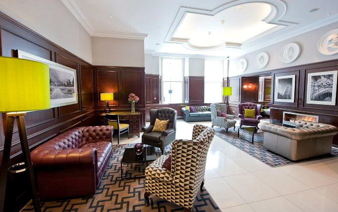 The hallway at Best Western Mornington Hotel London Hyde Park