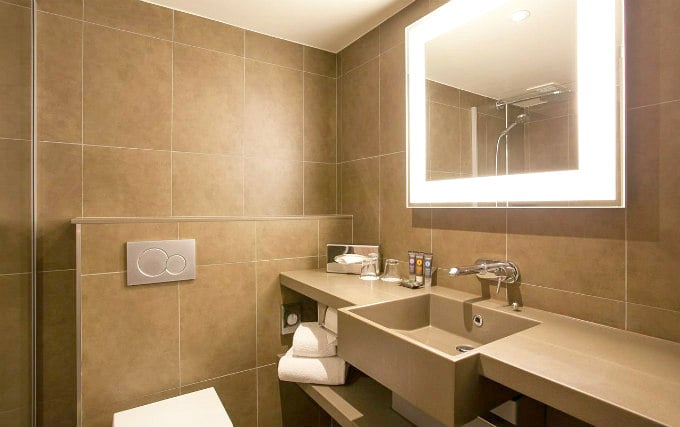 A typical bathroom at Novotel London West