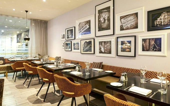 Relax and enjoy your meal in the Dining room at Novotel London West