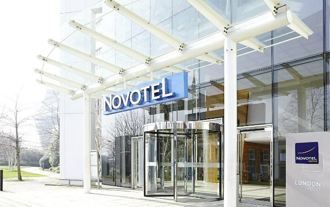 An exterior view of Novotel London West