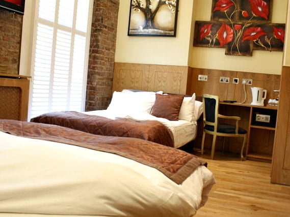 Quad rooms at Excelsior Hotel are the ideal choice for groups of friends or families