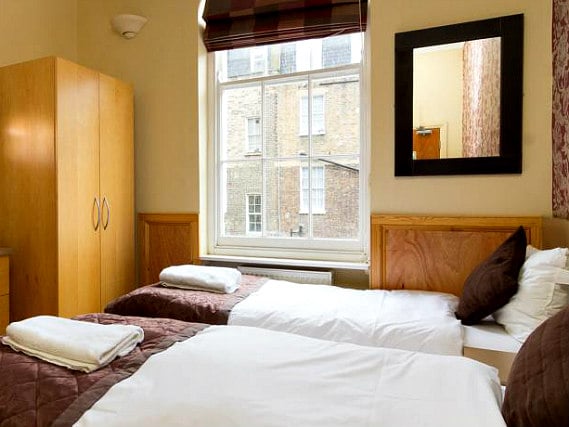 A twin room at Excelsior Hotel is perfect for two guests