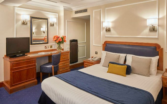 A double room at Lancaster Gate Hotel