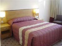 A double room at Crown Hotel Moran