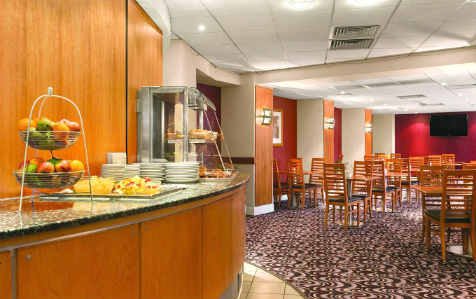 Enjoy a great breakfast at Waterloo Hub Hotel & Suites