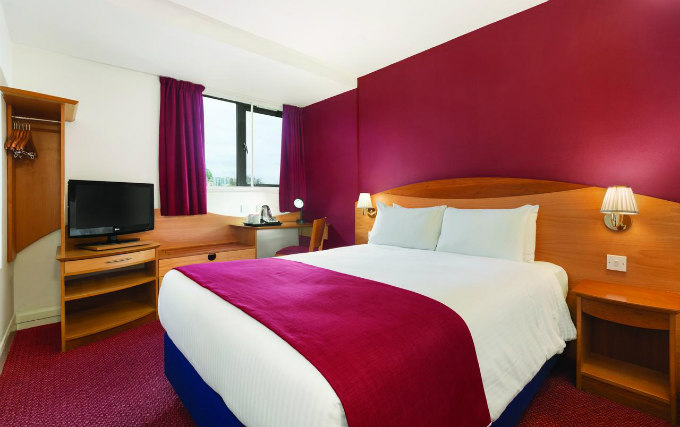 A double room at Waterloo Hub Hotel & Suites