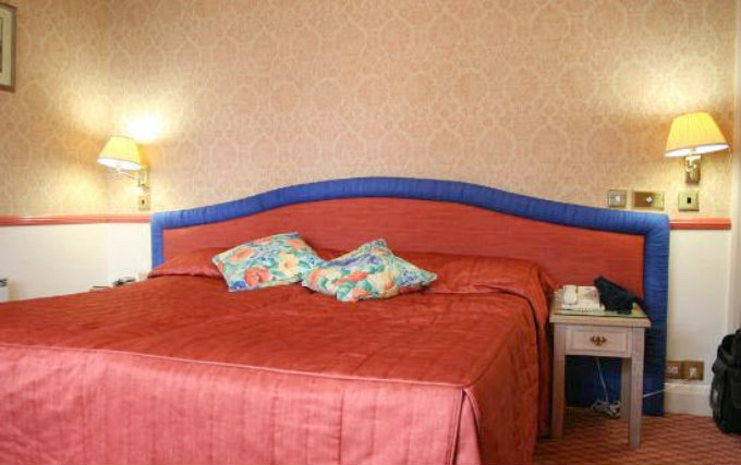 A comfortable double room at John Howard Hotel