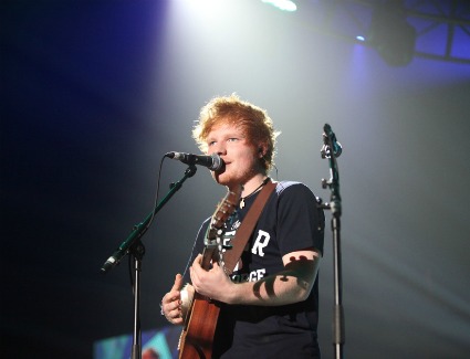 Ed Sheeran at Wembley Stadium, London
