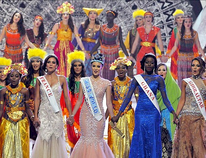 The Miss World Show 2014 at ExCel London Exhibition Centre, London