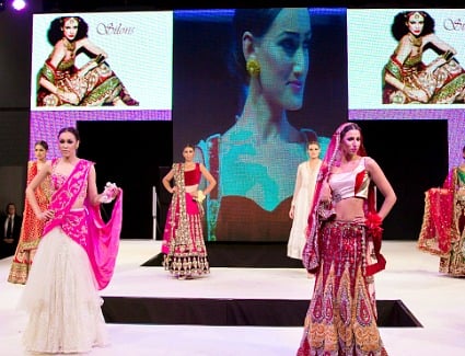 India Bridal Fashion Show at ExCel London Exhibition Centre, London