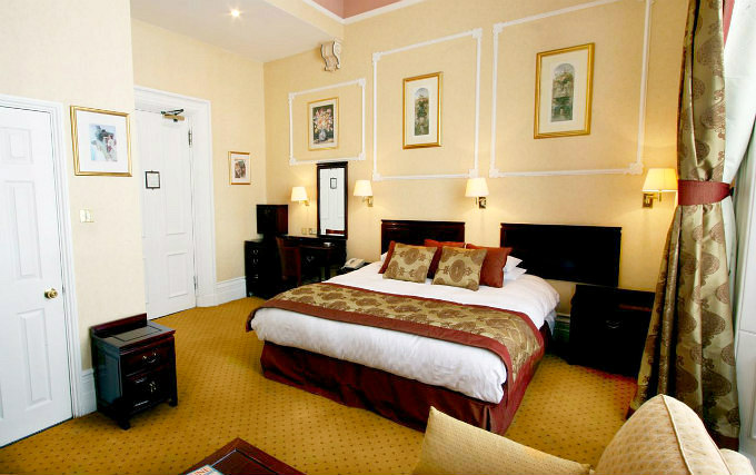 A double room at Grange Strathmore Hotel