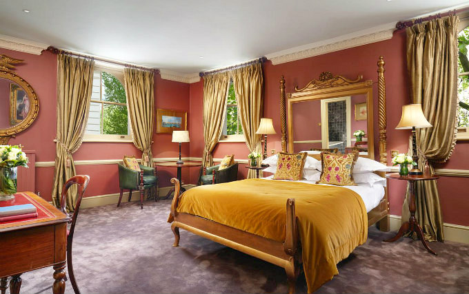 A typical double room at The Gore London - Starhotels Collezione