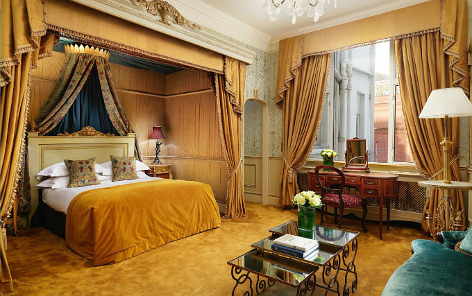 A comfortable double room at The Gore London - Starhotels Collezione
