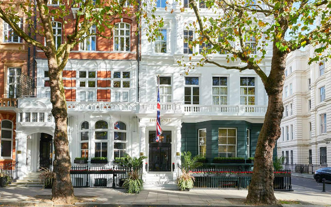 The exterior of The Gore London - Starhotels Collezione