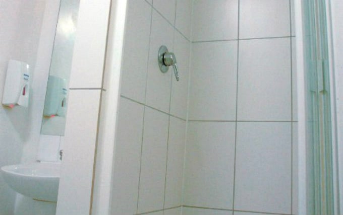 A typical shower system at Astor Kensington