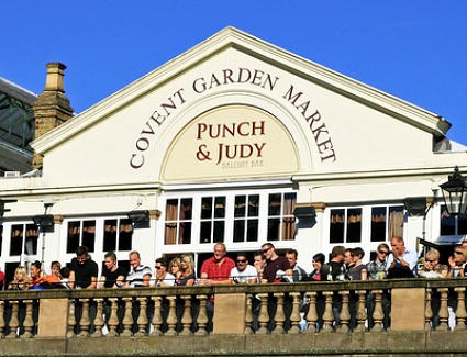 Punch and Judy Pub, London