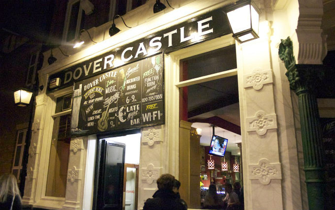 The exterior of Dover Castle Hostel