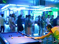 Bar and Game room at Generator Hostel